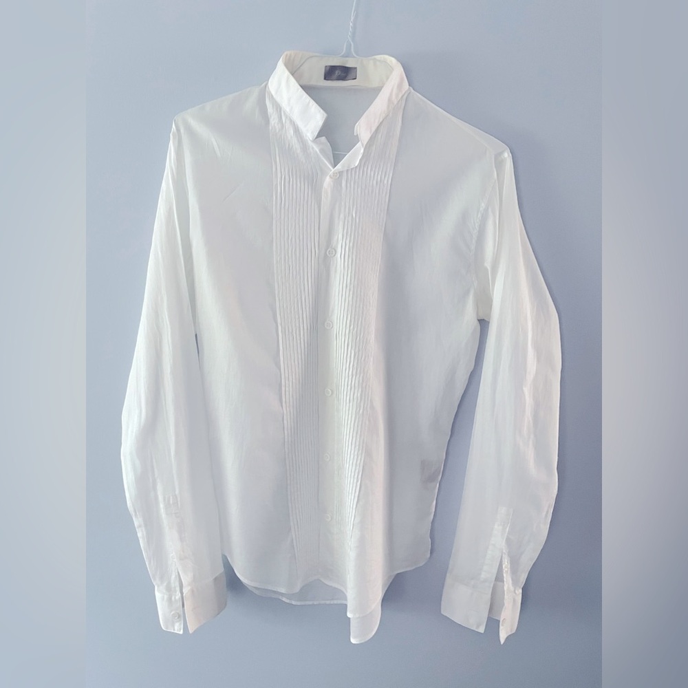 Vintage Christian Dior tuxedo dress shirt. Authentic!